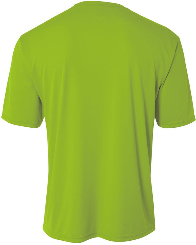 N3142-LIM A4 Men's Performance Crew Shirt (Lime)