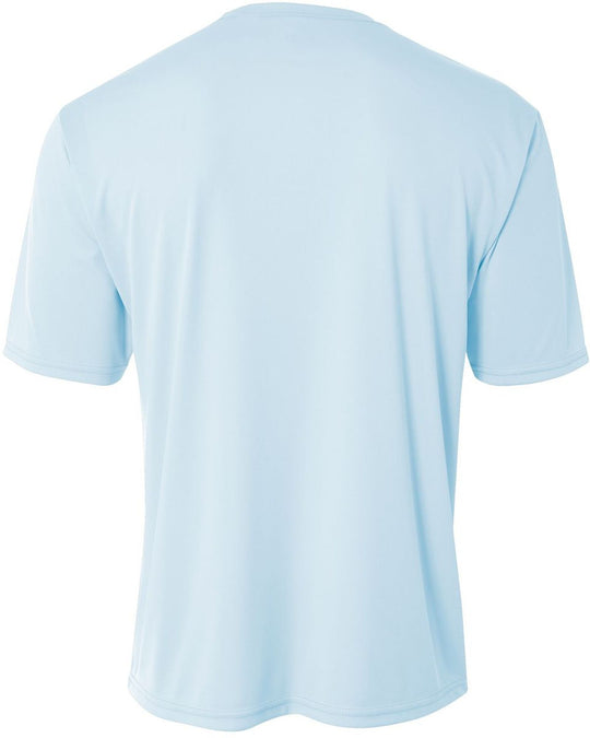 N3142-PBL A4 Men's Performance Crew Shirt (Pastel Blue)