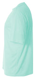 N3142-PMT A4 Men's Performance Crew Shirt (Pastel Mint)