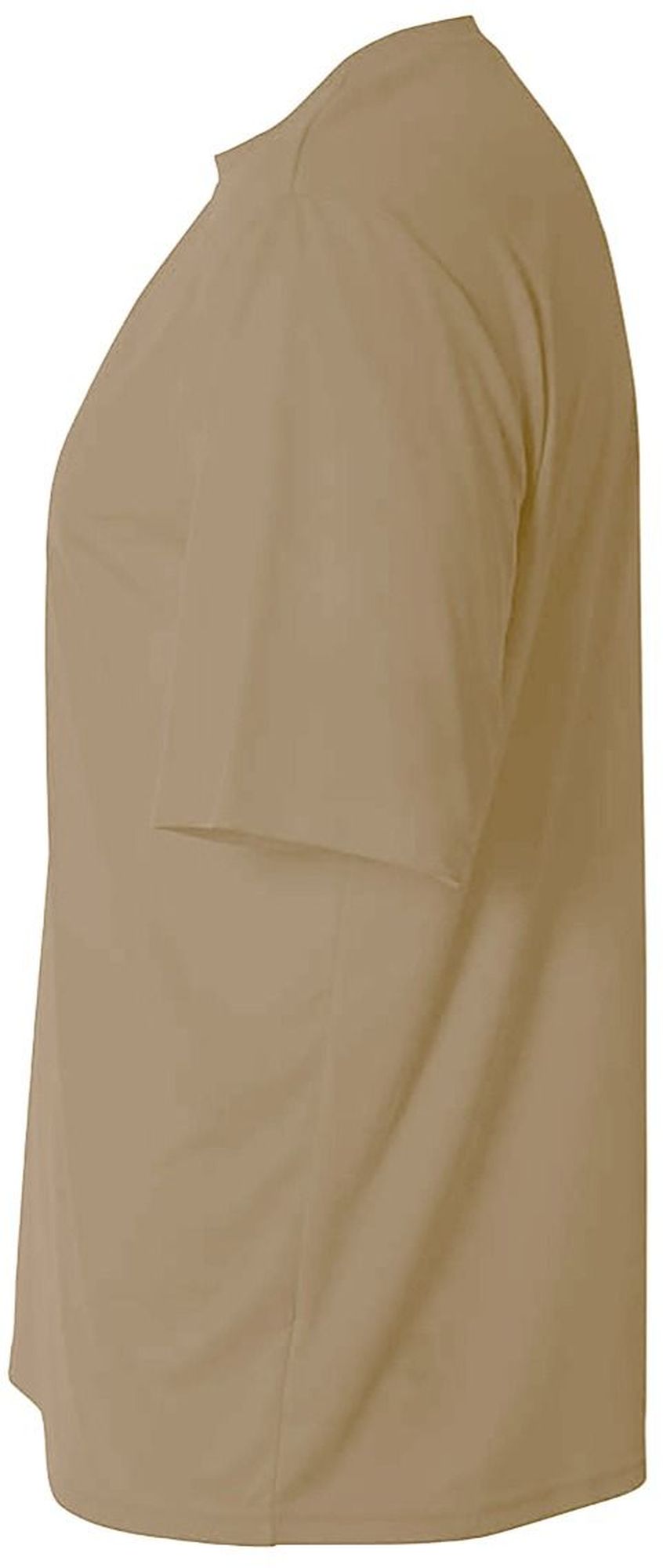 N3142-SAN A4 Men's Performance Crew Shirt (Sand)