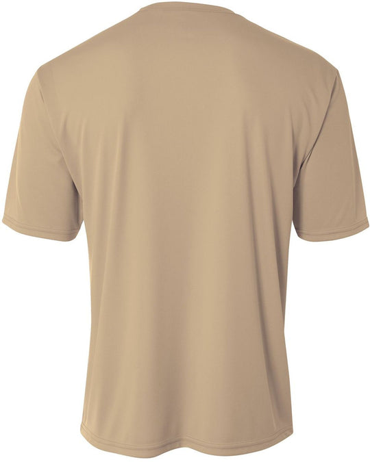 N3142-SAN A4 Men's Performance Crew Shirt (Sand)