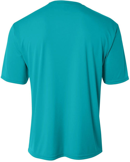 N3142-TEA A4 Men's Performance Crew Shirt (Teal)
