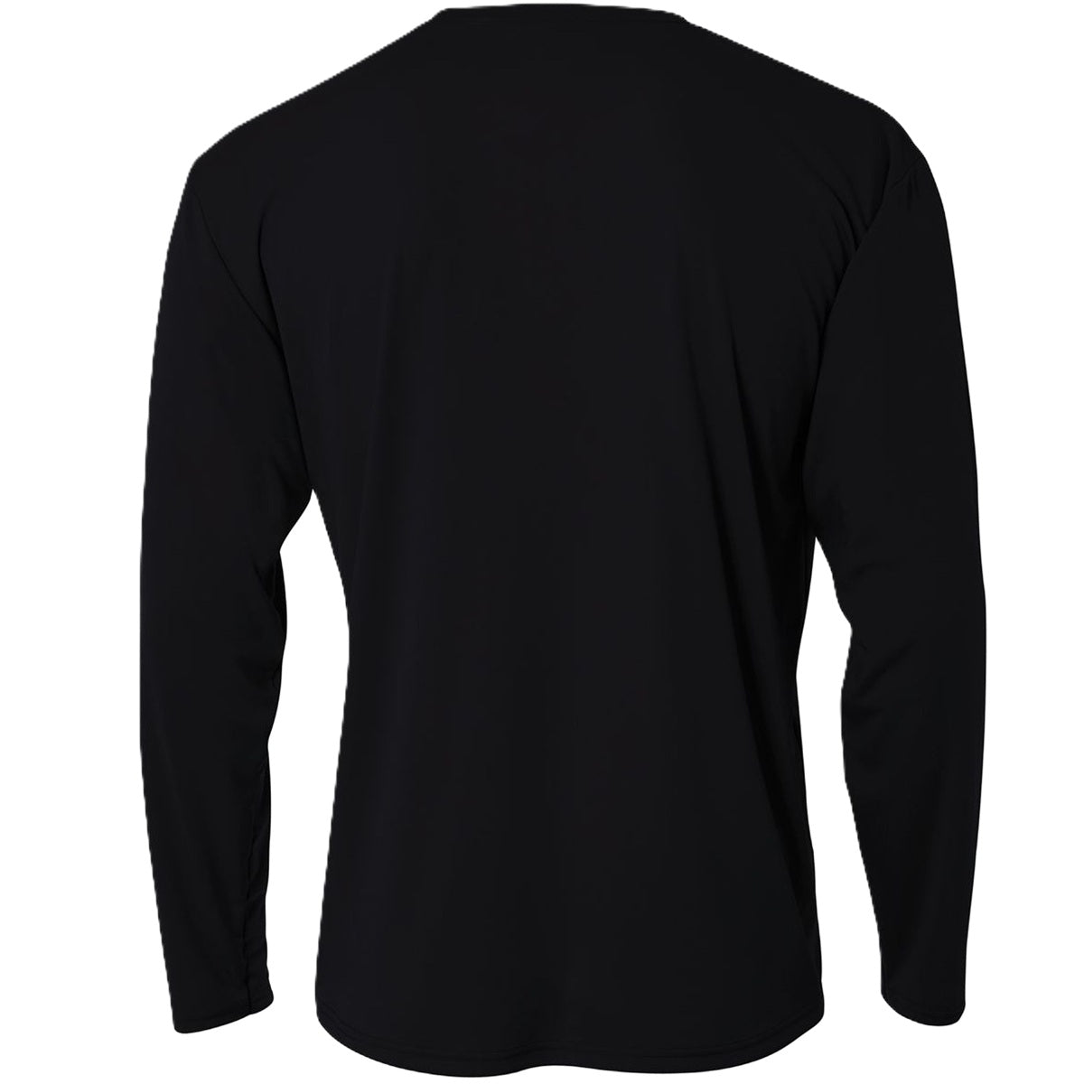 N3165-BLK A4 Men's Performance Long Sleeve Crew (Black)