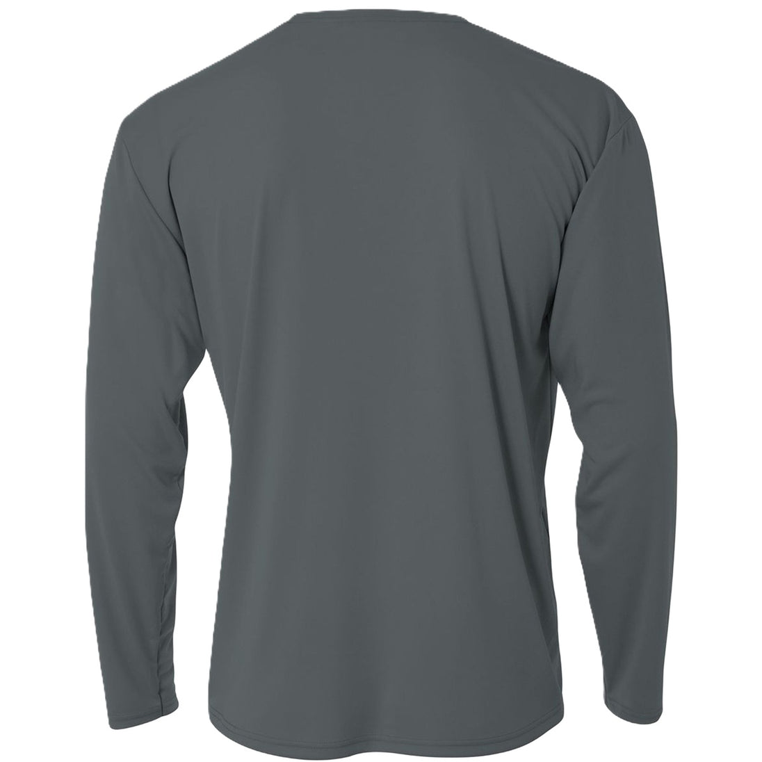 N3165-GPH A4 Men's Performance Long Sleeve Crew (Graphite Heather)