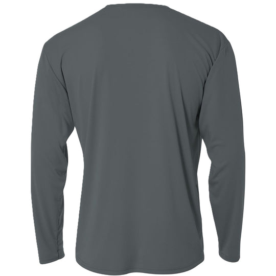 N3165-GPH A4 Men's Performance Long Sleeve Crew (Graphite Heather)