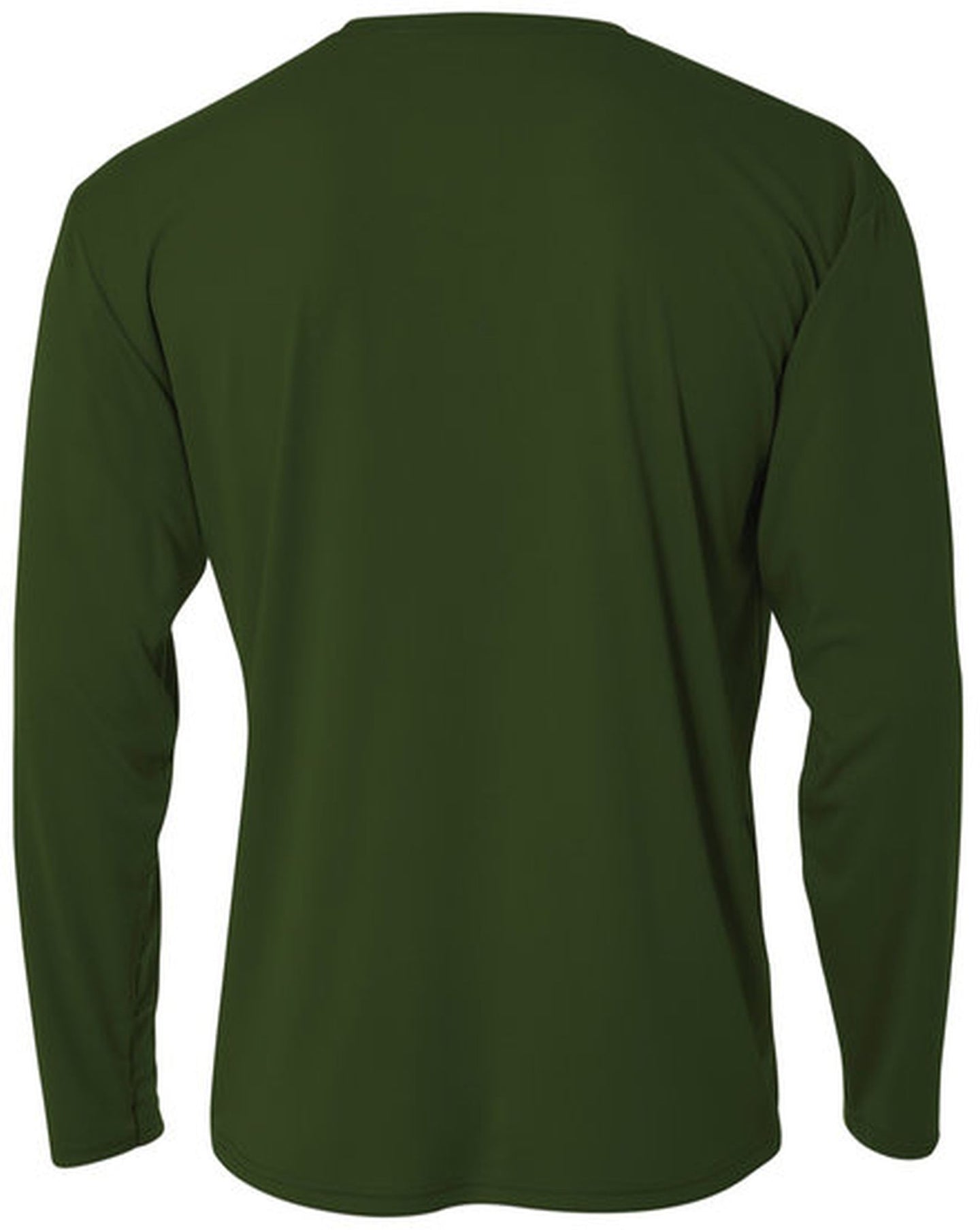 N3165-MGN A4 Men's Performance Long Sleeve Crew (Military Green)