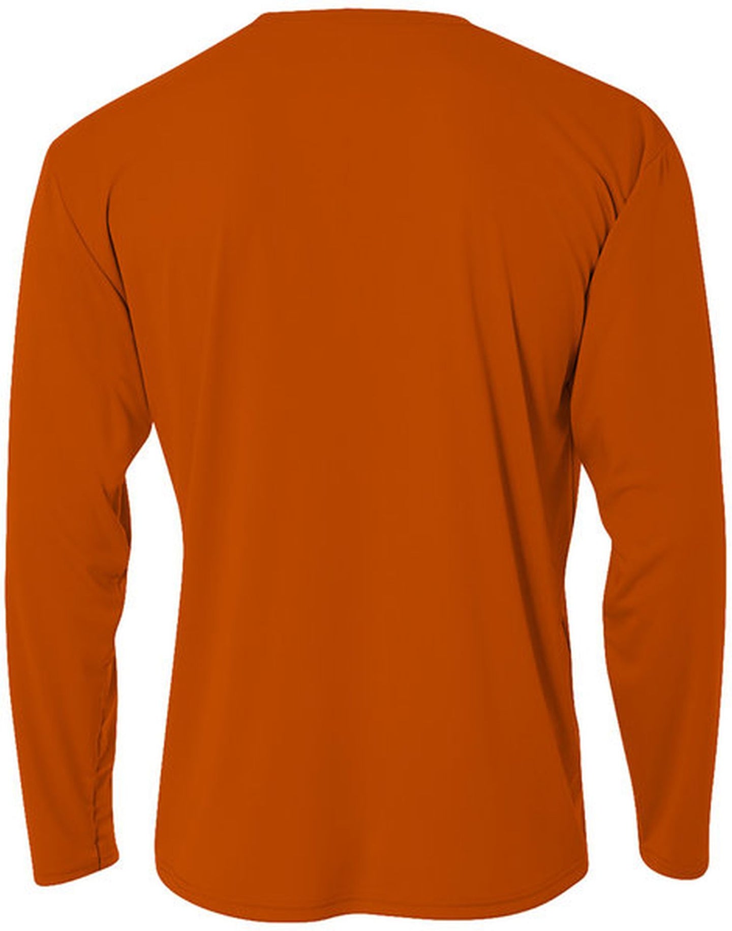 N3165-TX1 A4 Men's Performance Long Sleeve Crew (Burnt Orange)