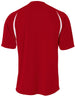 N3181-CRW A4 Men's Performance Color Block Crew Shirt (Cardinal)