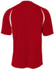 N3181-CRW A4 Men's Performance Color Block Crew Shirt (Cardinal)