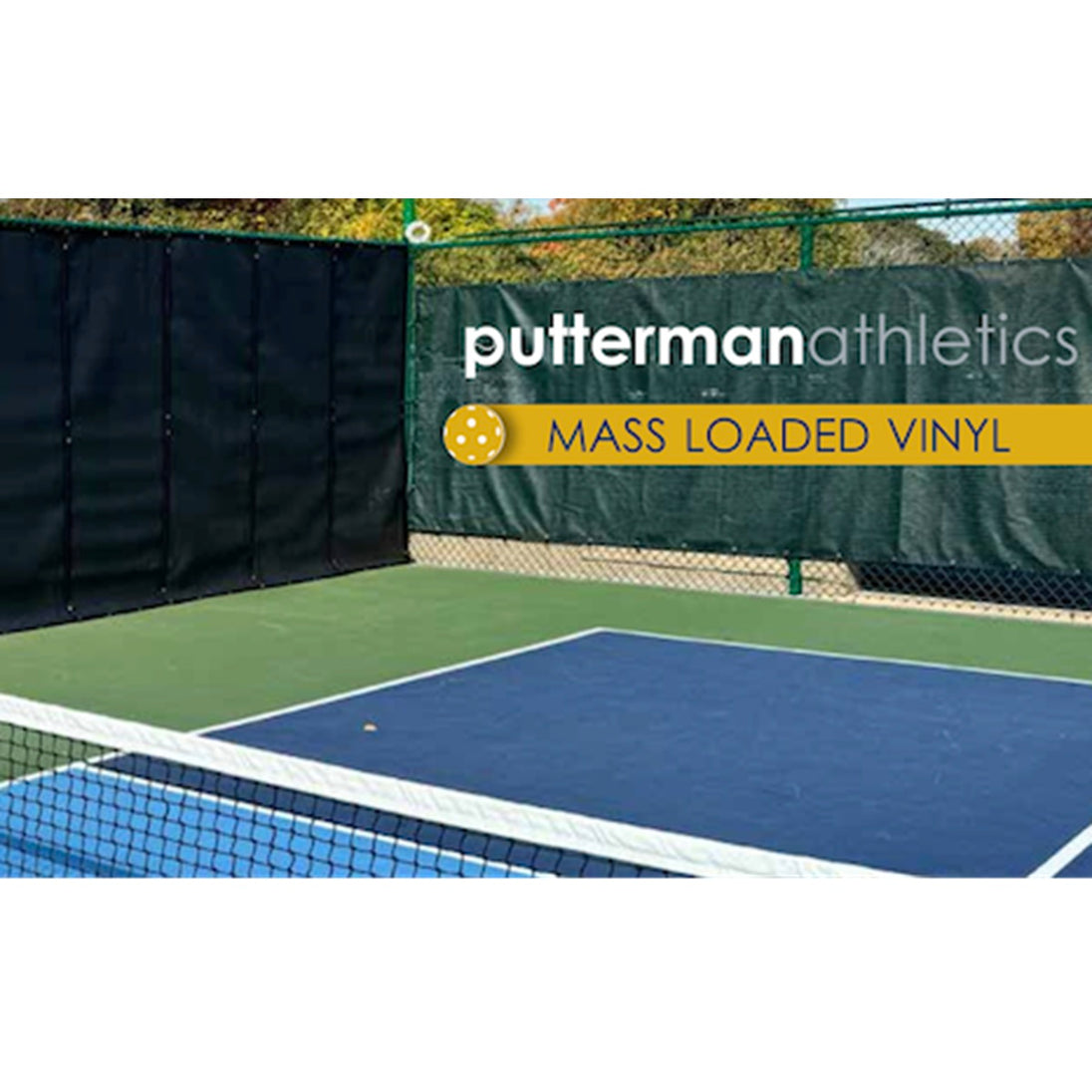 Putterman Pickleball NoiseGard MLV Acoustic Barrier Systems