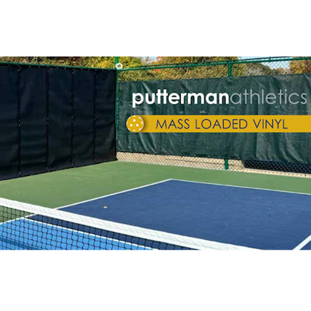 Putterman Pickleball NoiseGard MLV Acoustic Barrier Systems