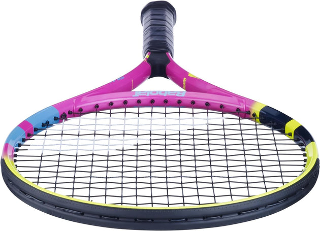 NadalRafa2ndGen-753109-209-BNDL Babolat Nadal Junior Tennis Racquet (Rafa 2nd Gen) Bundled w a Backpack (White/Blue/Red)