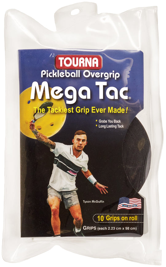 P-MT-10 Tourna Mega Tac Pickleball Paddle Overgrip (10 Pack)