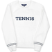 PAS249_Ame_Lulu_Womens_Play_All_Sweatshirt_White_Navy_Tennis