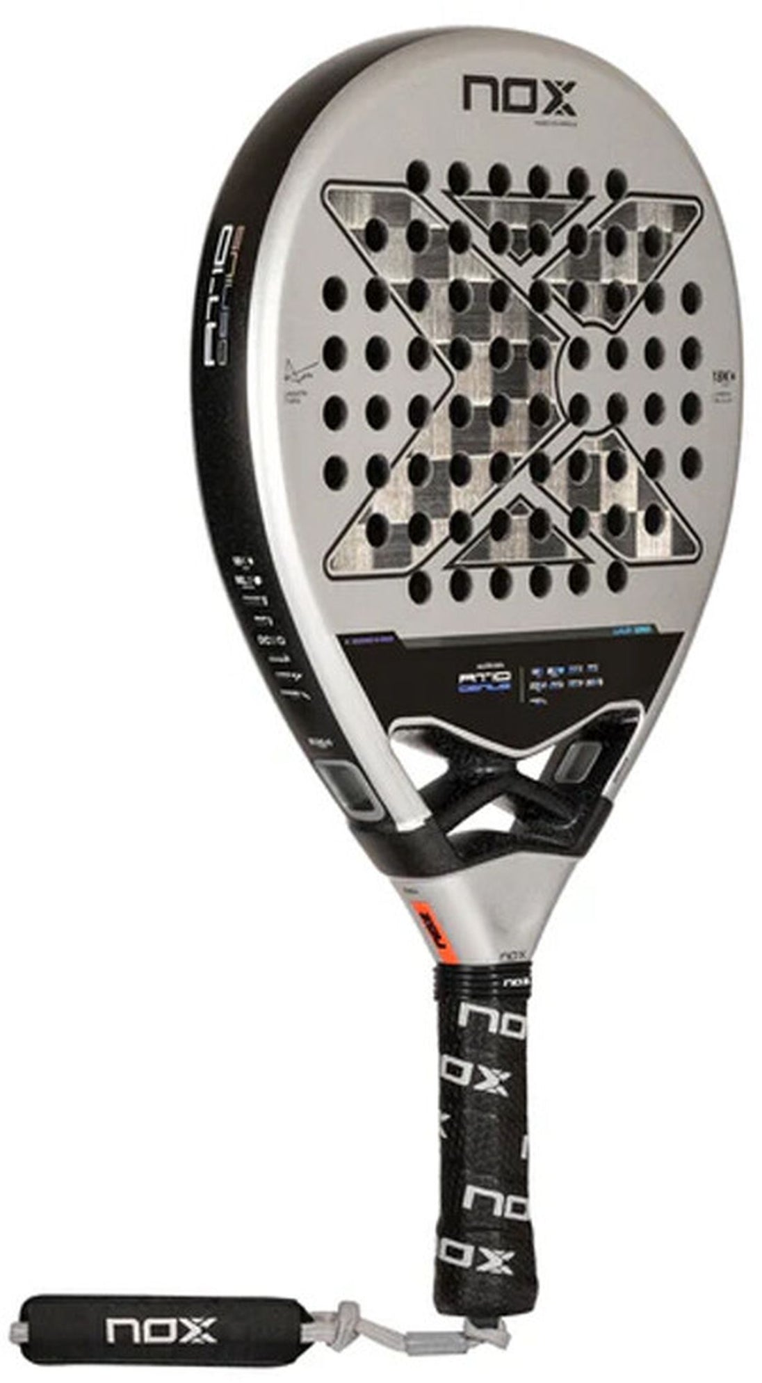 PAT10GENIUS18D Nox AT10 Luxury Genius 18K Padel Racket