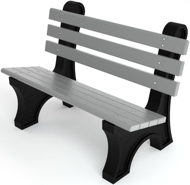 PB-4-CPAE Frog Furnishings Comfort Park Avenue 4-Foot Tennis Court Bench