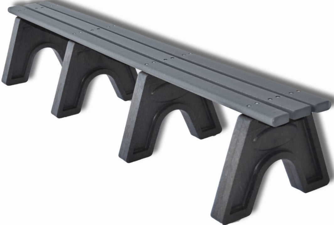 PB-8-SPOE Frog Furnishings Sport 8-Foot Tennis Court Bench