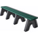 Frog Furnishings Sport Tennis Court Benches - 8 foot green