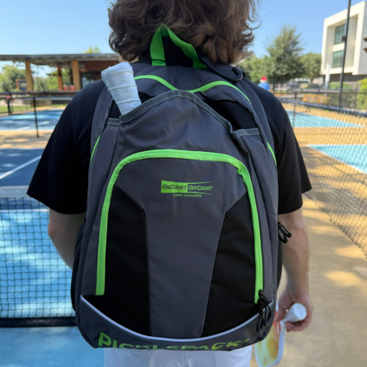 PBBPPG _OnCourt_OffCourt_PicklePack_Pickleball_&_Padel_Backpack_Green
