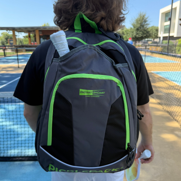 PBBPPG _OnCourt_OffCourt_PicklePack_Pickleball_&_Padel_Backpack_Green