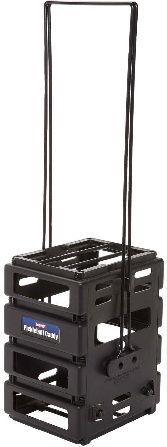 PBP-M Tourna Ballport Tennis & Pickleball Caddy Ball Hopper (Black)