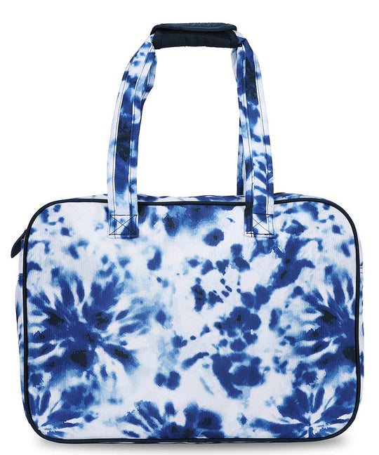 Ame & Lulu Pickleball Tote (Navy Tie Dye) back
