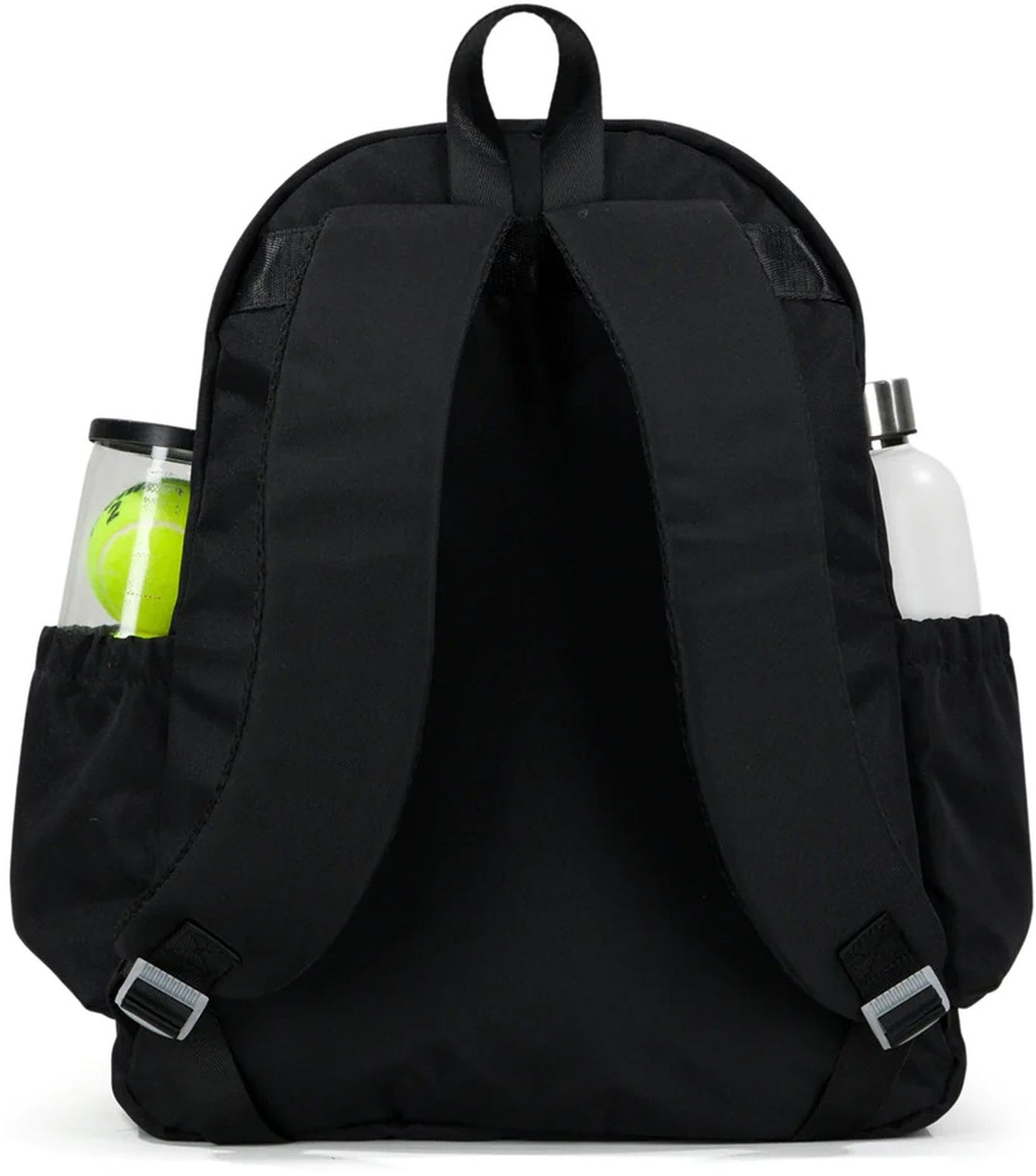 PBTB291 Ame & Lulu Pickleball Time Backpack (Black/Coral)