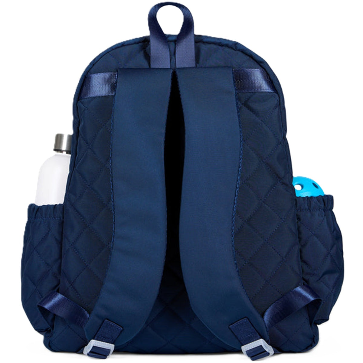 PBTB324 Ame & Lulu Padel & Pickleball Time Backpack (Quilted Navy/White)