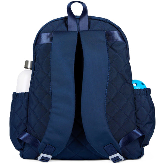 PBTB324 Ame & Lulu Padel & Pickleball Time Backpack (Quilted Navy/White)