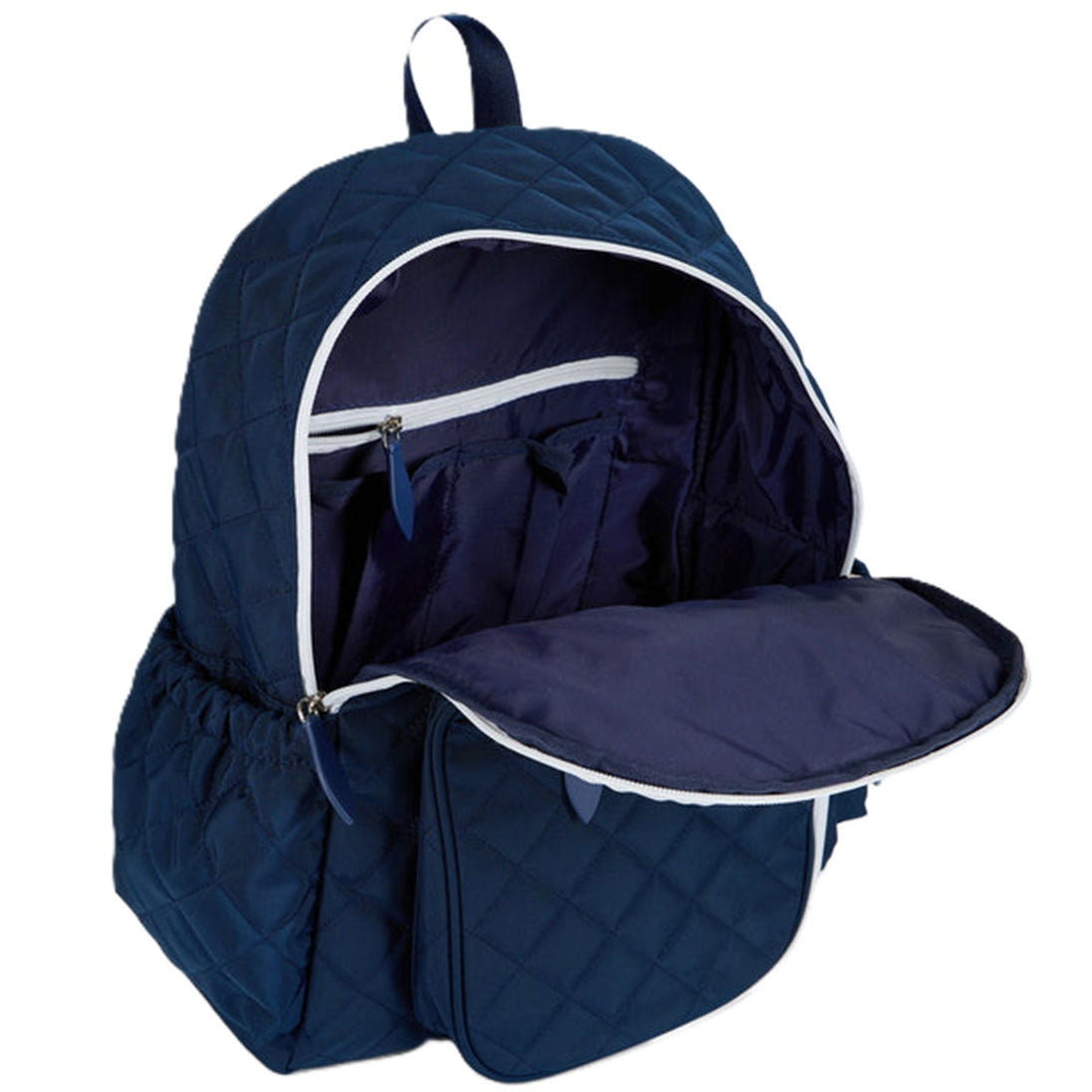 PBTB324 Ame & Lulu Padel & Pickleball Time Backpack (Quilted Navy/White)