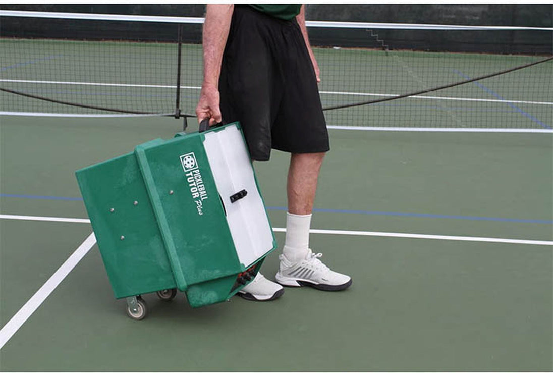 PKTU Sports Tutor Pickleball Tutor Plus Ultra Ball Machine (Topspin and Backspin)