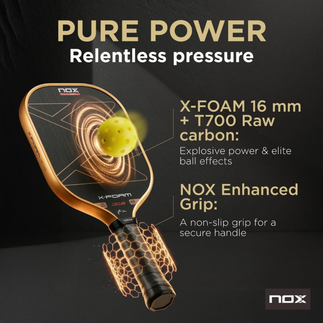 PPIXFOJC626_Nox_X-Foam_JC6_Pickleball_Paddle