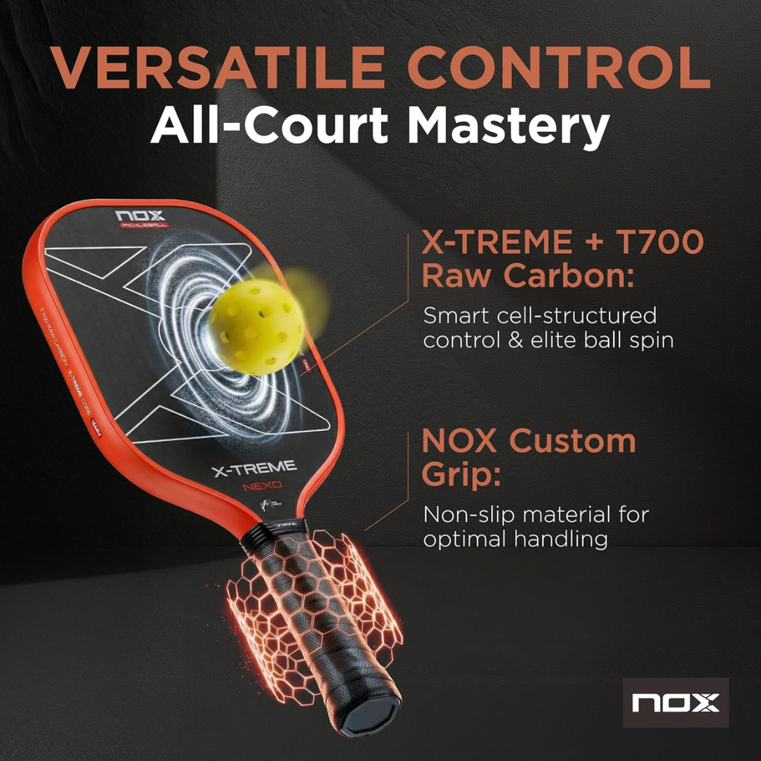 PPIXTRNE1626_Nox_X-Treme_Nexo_Pickleball_Paddle_16mm