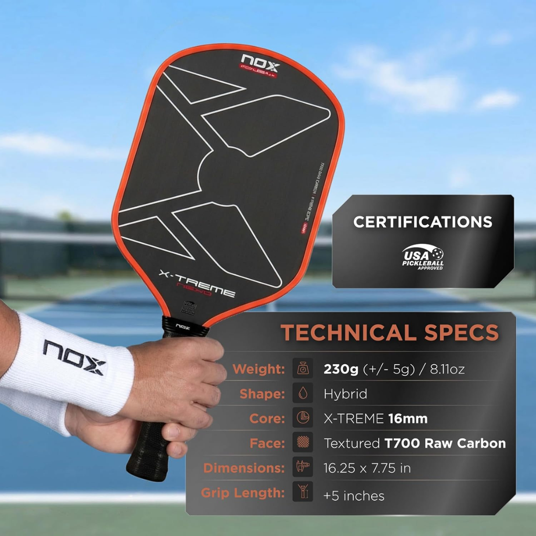 PPIXTRNE1626_Nox_X-Treme_Nexo_Pickleball_Paddle_16mm