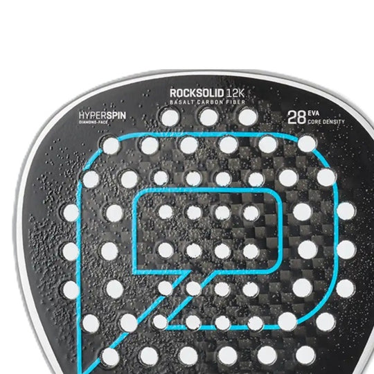 PR1E24SC Pallap Power Velocity Elite 01 Padel Racket (Silver/Carbon)