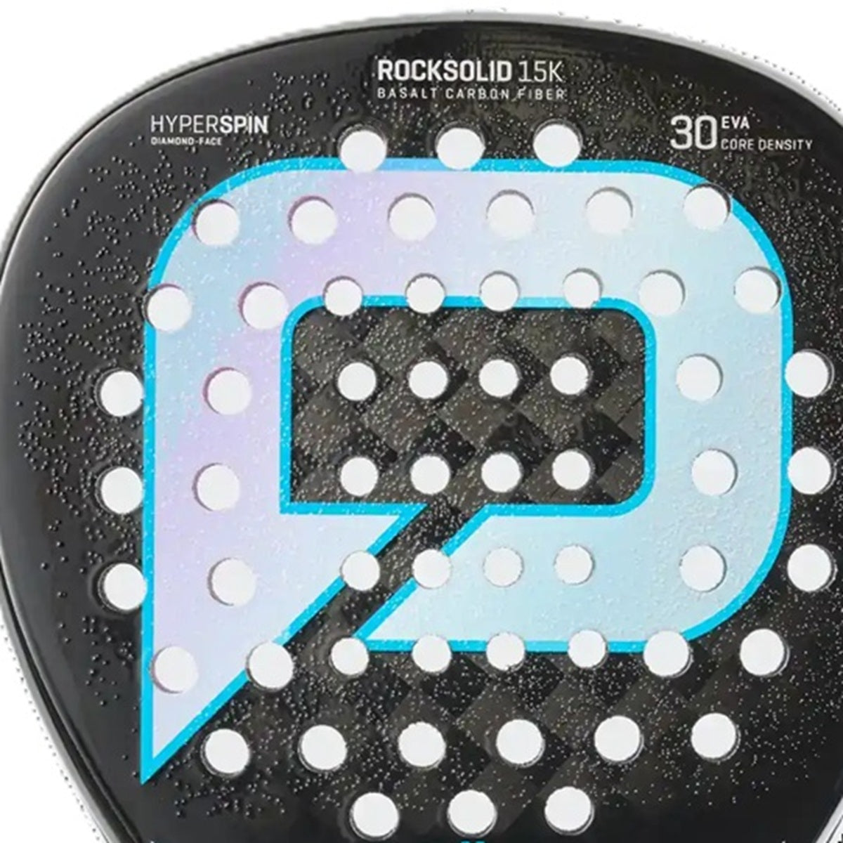PR1P24BC Pallap Power Velocity Pro 01 Padel Racket (Black/Carbon)