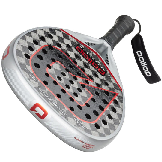 PR1S24SC Pallap Power Velocity Star 01 Padel Racket (Silver/Carbon)