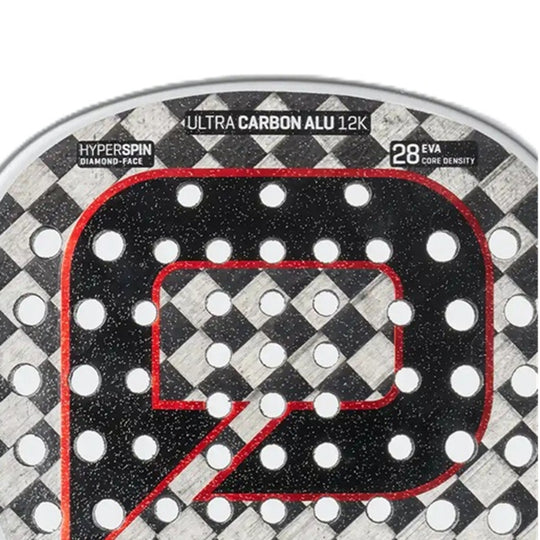 PR1S24SC Pallap Power Velocity Star 01 Padel Racket (Silver/Carbon)