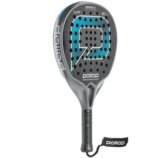 PR3E24SC Pallap Control Velocity Elite 01 Padel Racket (Silver/Carbon)