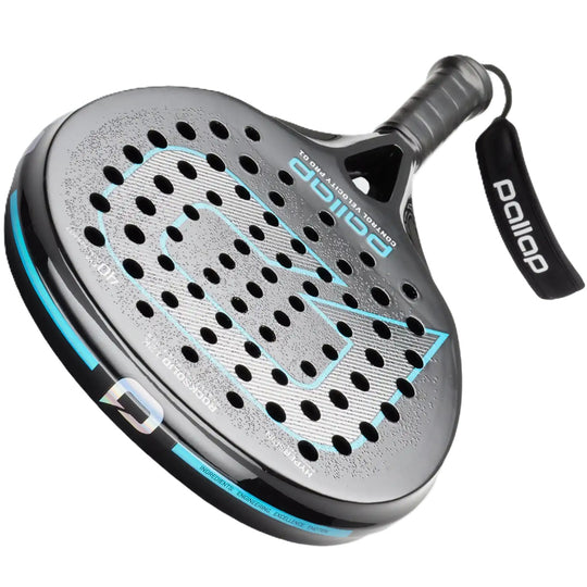 PR3P24BC Pallap Control Velocity Pro 01 Padel Racket (Black/Carbon)