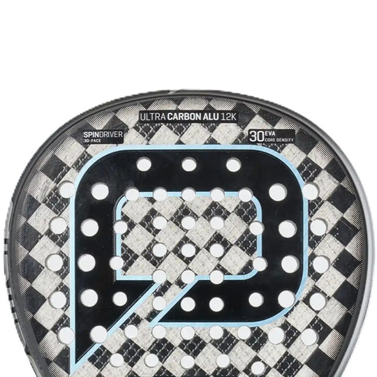 PR3S24SC Pallap Control Velocity Star 01 Padel Racket (Silver/Carbon)