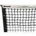 Putterman 3.0mm Recreational Tennis Nets (Black) - Double Braided