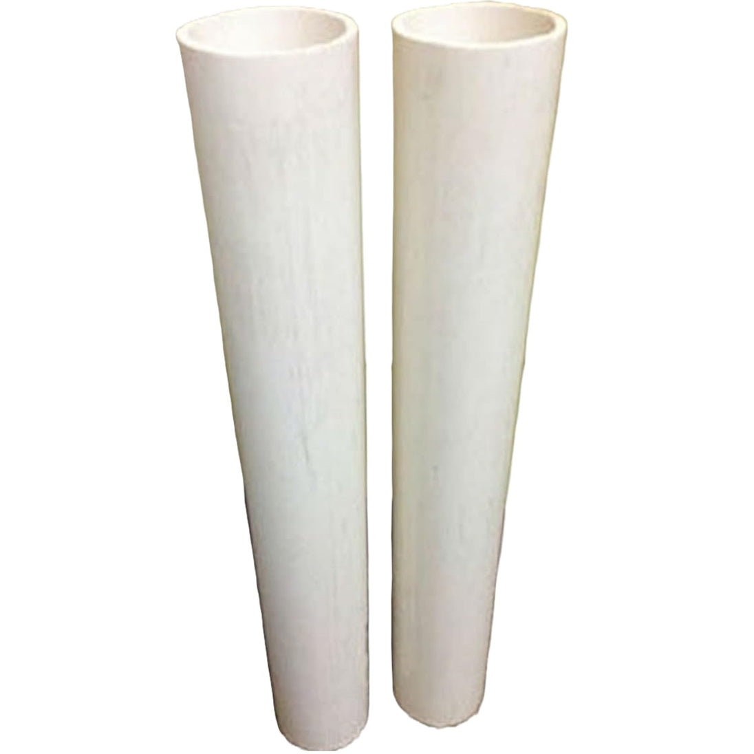 Putterman PVC Post Sleeves For Tennis or Pickleball (White)