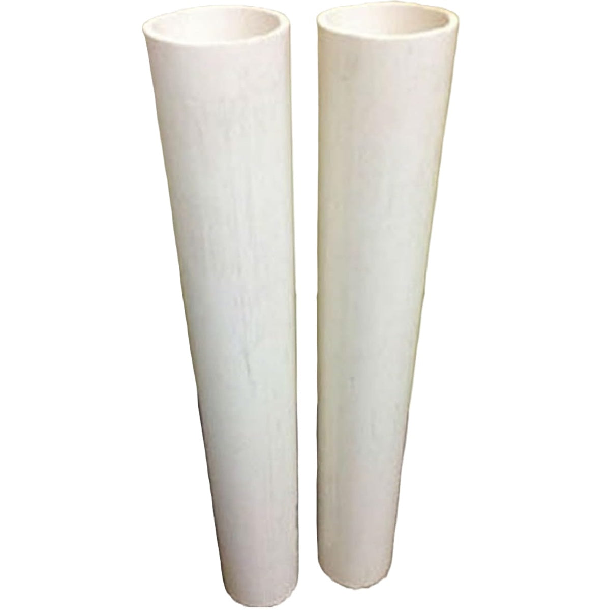 Putterman PVC Post Sleeves For Tennis or Pickleball (White)