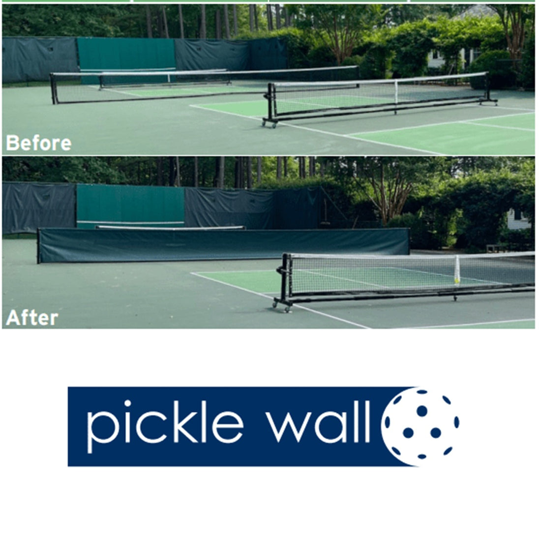 PROPW Putterman Pickleball Court Divider