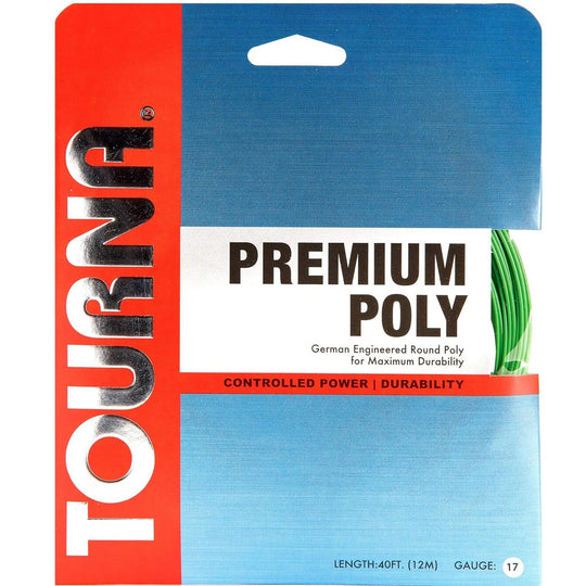 PS-G Tourna Premium Poly Tennis String Green (Set)