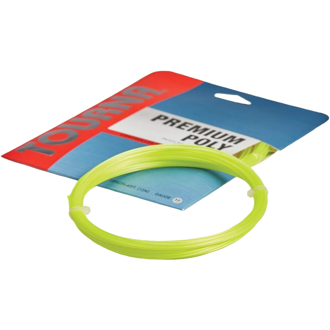 PS-OY Tourna Premium Poly Tennis String - Optic Yellow (Set)