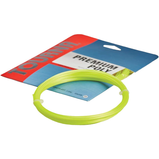 PS-OY Tourna Premium Poly Tennis String - Optic Yellow (Set)