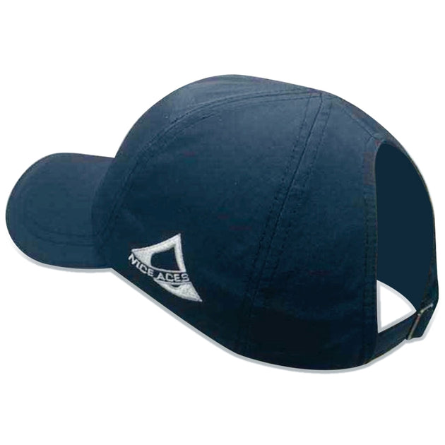 PTBLK NiceAces Women's Quick-Dry Ponytail Hat (Black)