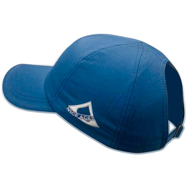 PTBLU NiceAces Women's Quick-Dry Ponytail Hat (Blue)